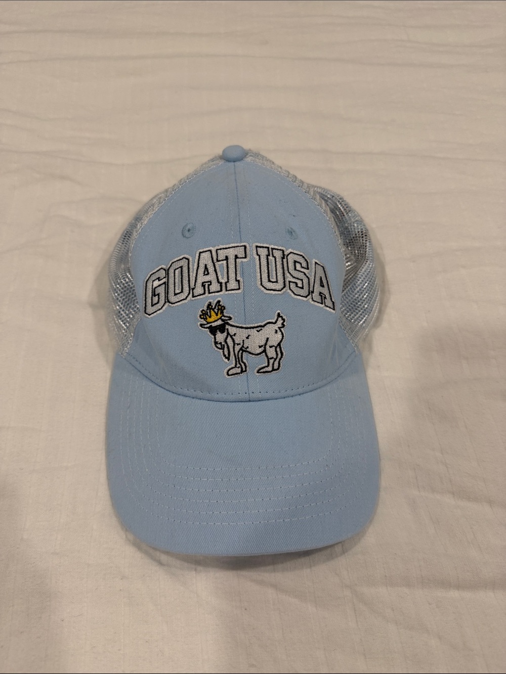 GOAT USA Light Blue Kids Mesh-Back Hat